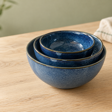 Everyday Blue Bowl Set