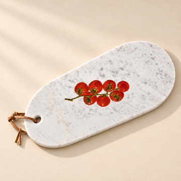 Red Marble Serve Platter